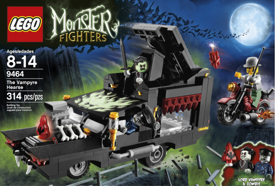 9464 Lego Monster Hunters The Vampyre Hearse (amazon)